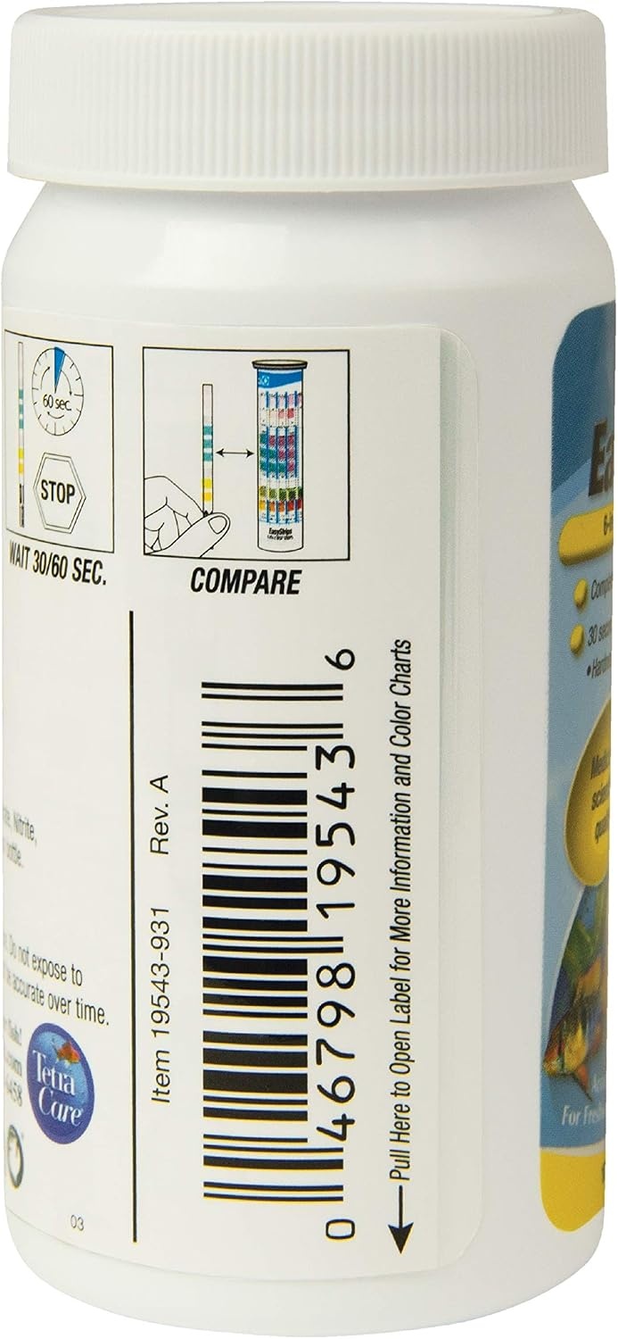 image:imageTetra 1000 Count EasyStrips 6in1 Test Strips Pack of 10100Strip