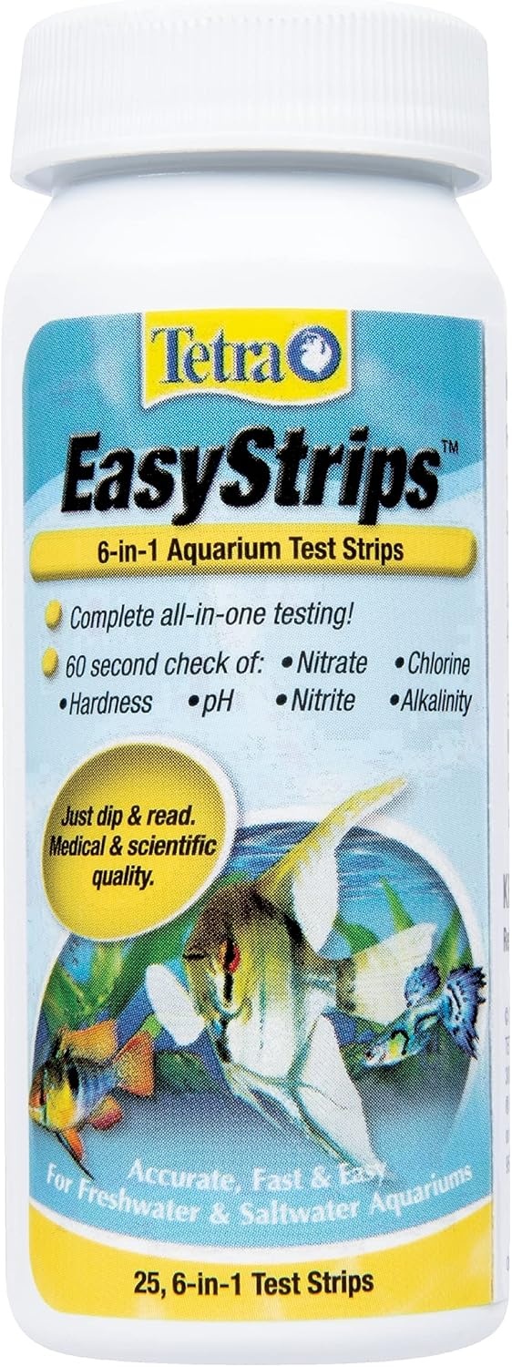 image:imageTetra 1000 Count EasyStrips 6in1 Test Strips Pack of 1025 Count Pack of 16