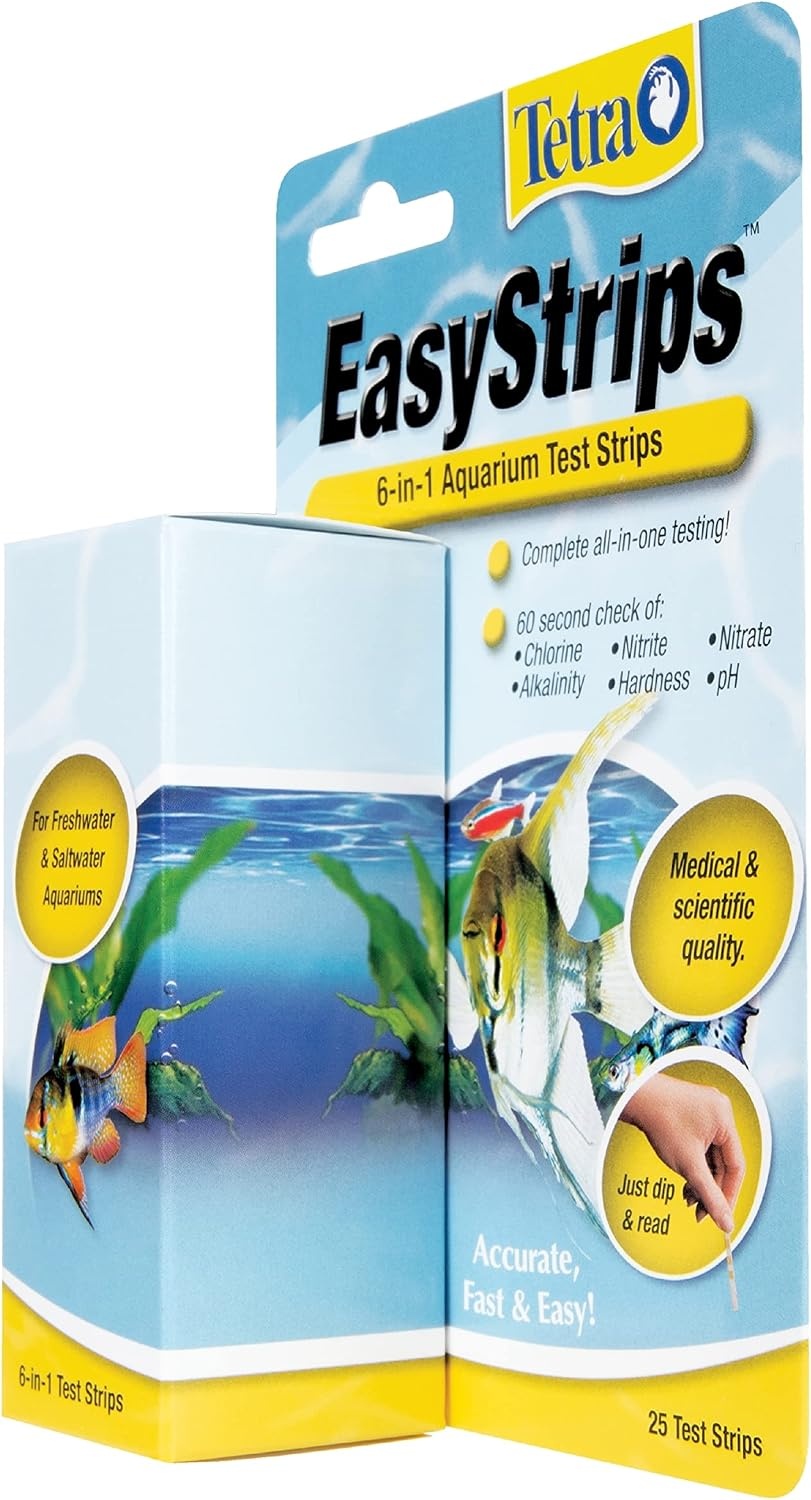 image:imageTetra 1000 Count EasyStrips 6in1 Test Strips Pack of 1025 Count Pack of 16