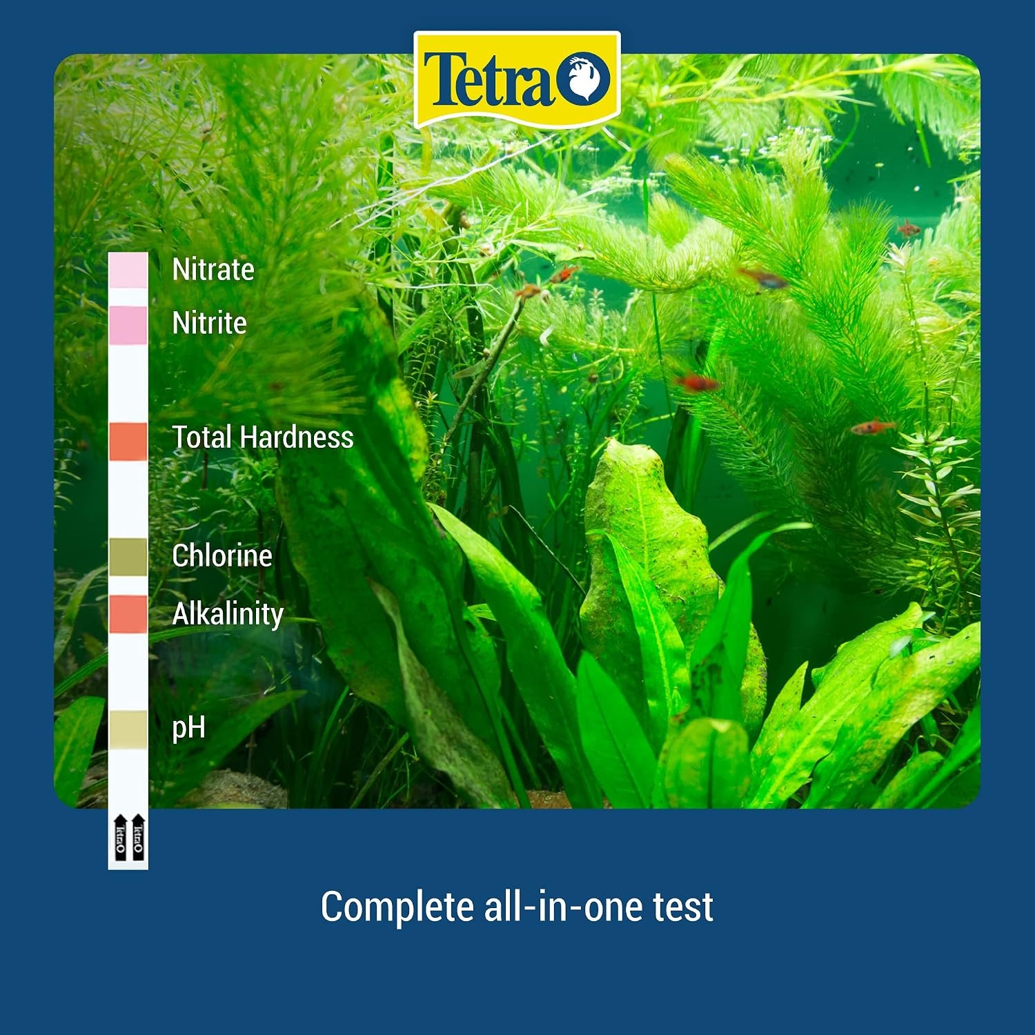 image:imageTetra 1000 Count EasyStrips 6in1 Test Strips Pack of 1025Strip
