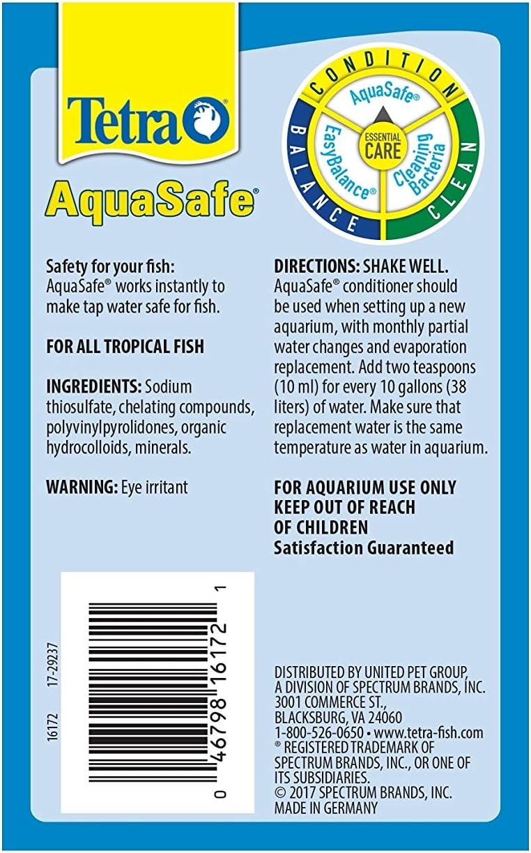 image:imageTetra 16172 AquaSafe Fish Tank Water Conditioner 845 fl oz845 oz