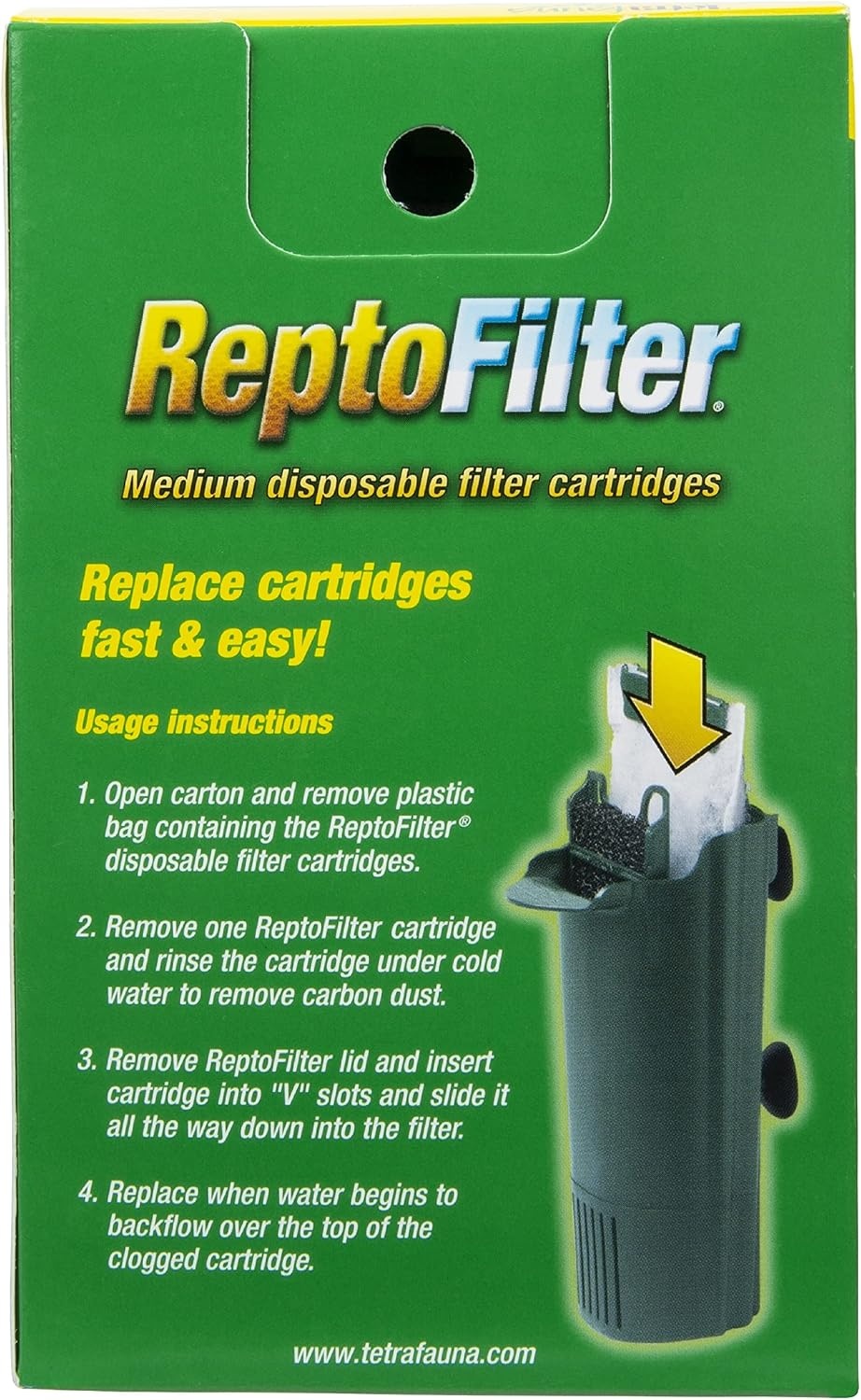 image:imageTetra 25845 144 Count Medium ReptoFilter Filter Cartridges