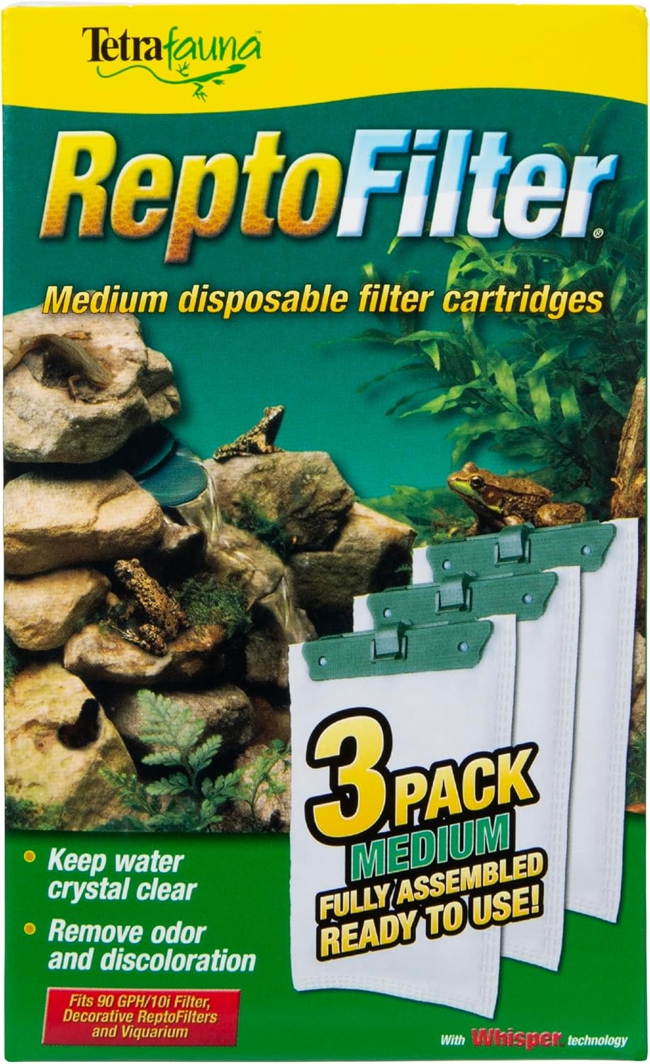 image:imageTetra 25845 144 Count Medium ReptoFilter Filter Cartridges