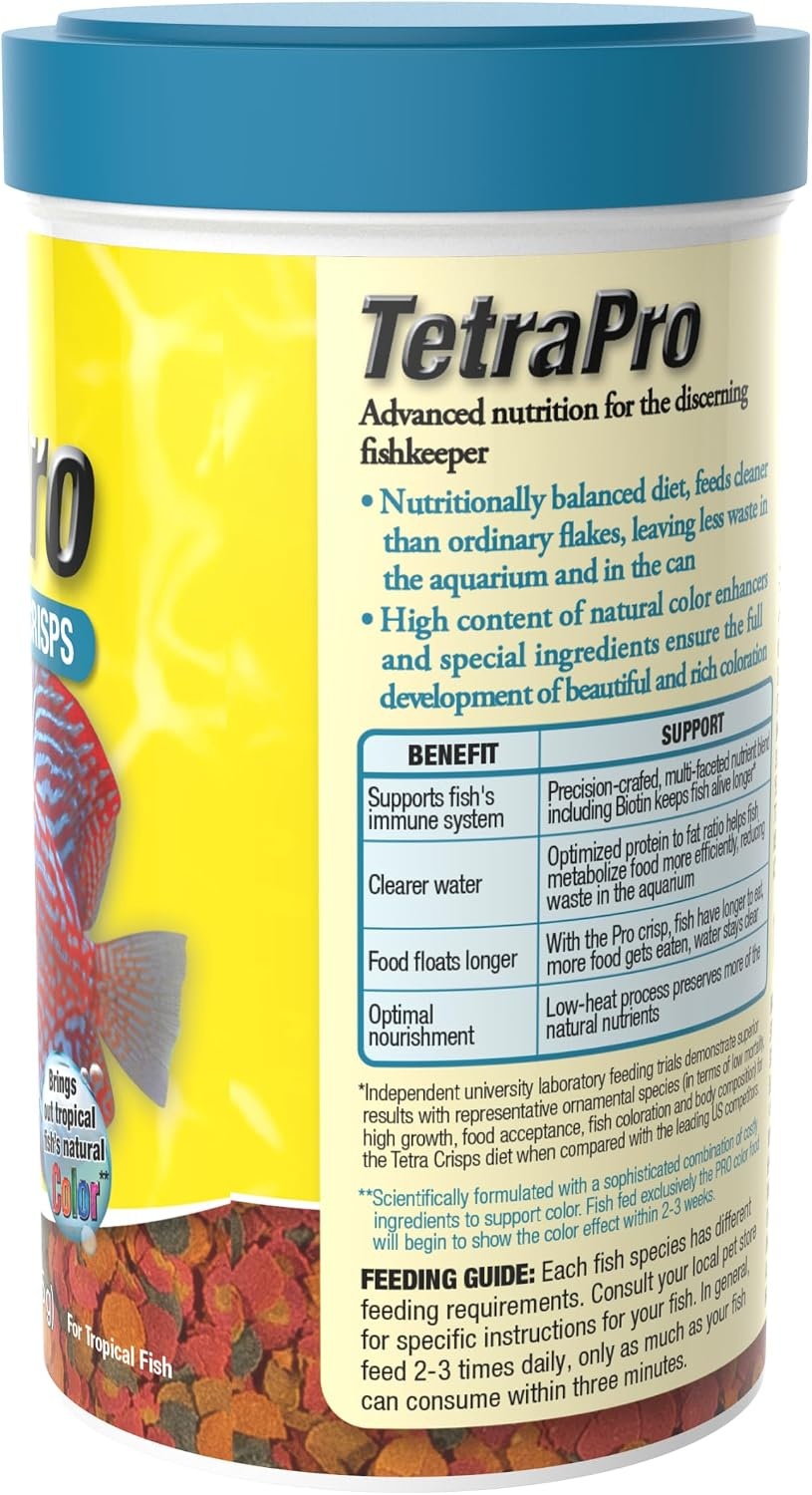 image:imageTetra 77079 TetraPRO Color Crisps for Fishes 265 oz265 Ounce Pack of 1