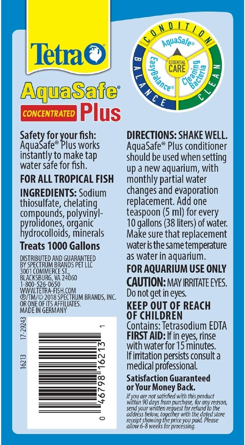 image:imageTetra Aqua Safe Plus Water Conditioner 1690 oz500ml