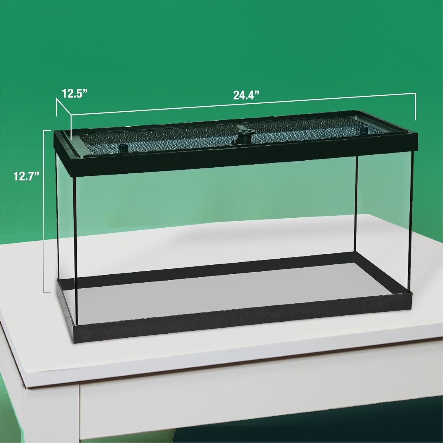 image:imageTetra Aquatic Turtle Deluxe Kit 20 Gallons aquarium With Filter And Heating Lamps 30 IN NV3323015 gallon