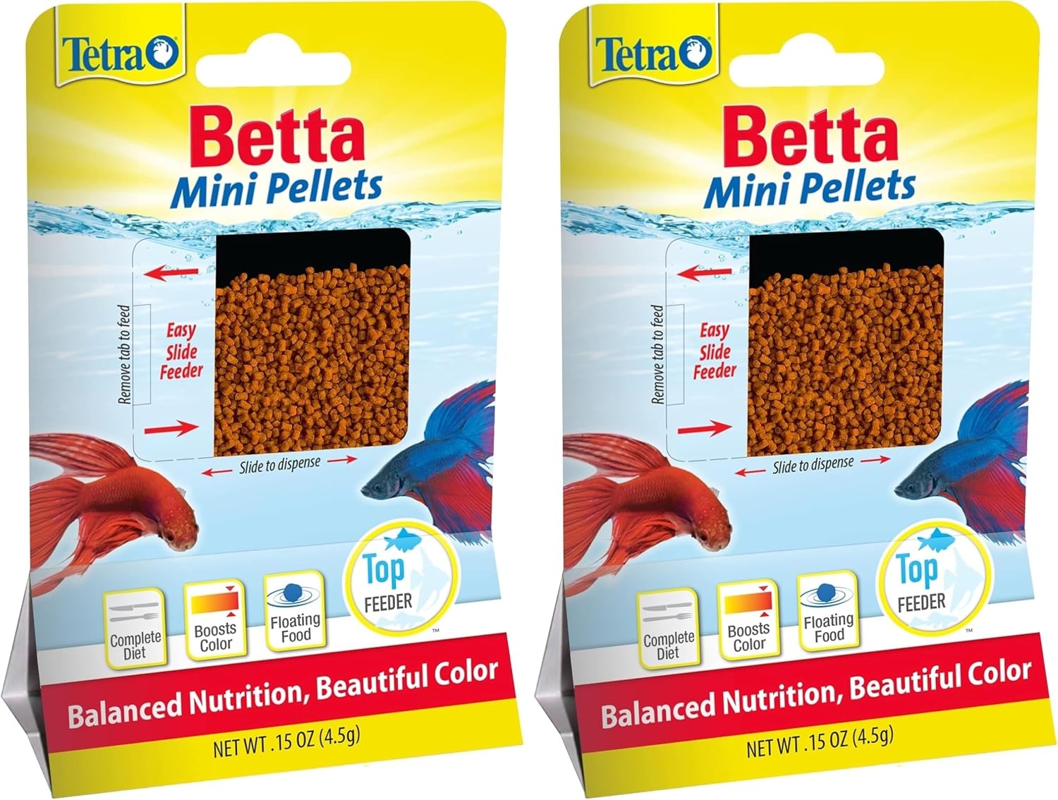 image:imageTetra Betta Small Pellets 102 Ounce Complete Nutrition Plus Color BoostMini Pellets