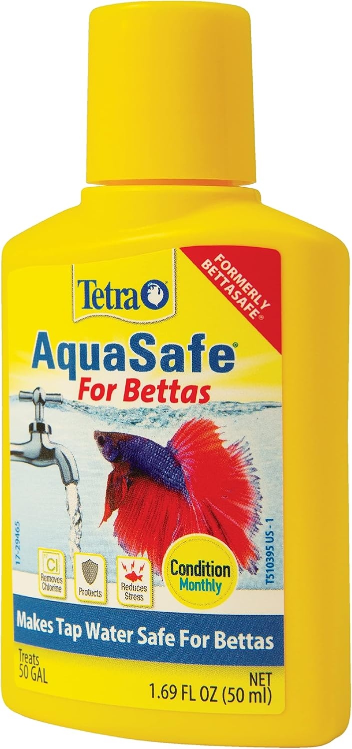 image:imageTetra BettaSafe Aquarium Water Conditioner For Bettas 169Ounce 50ml Golds amp Yellows 16837Golds Yellows