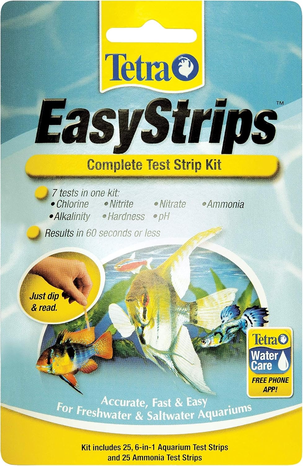 image:imageTetra EasyStrips Complete Aquarium Test Kit 150 Pack150Count