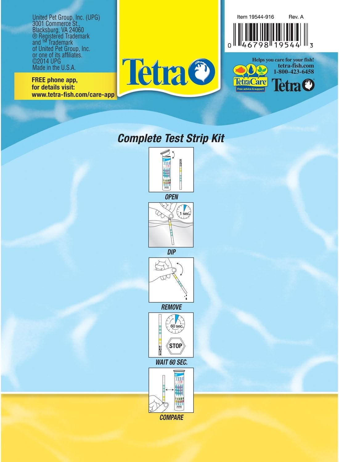 image:imageTetra EasyStrips Complete Aquarium Test Kit 150 Pack25Count