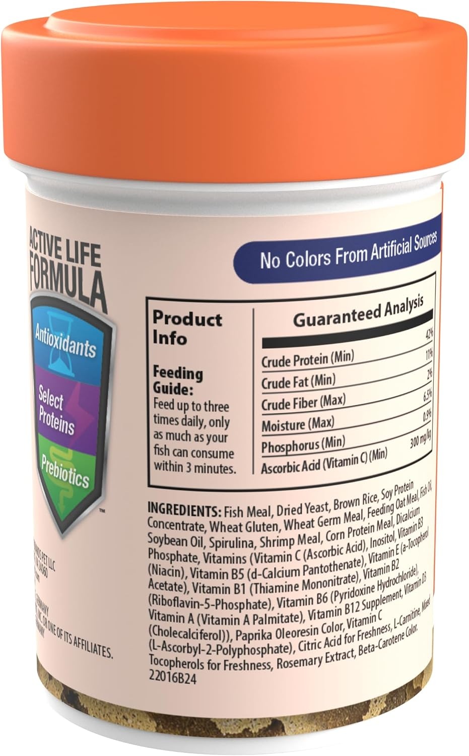 image:imageTetra Goldfish Variety Pellets Balanced Diet 187 Ounce042 Ounce Pack of 1