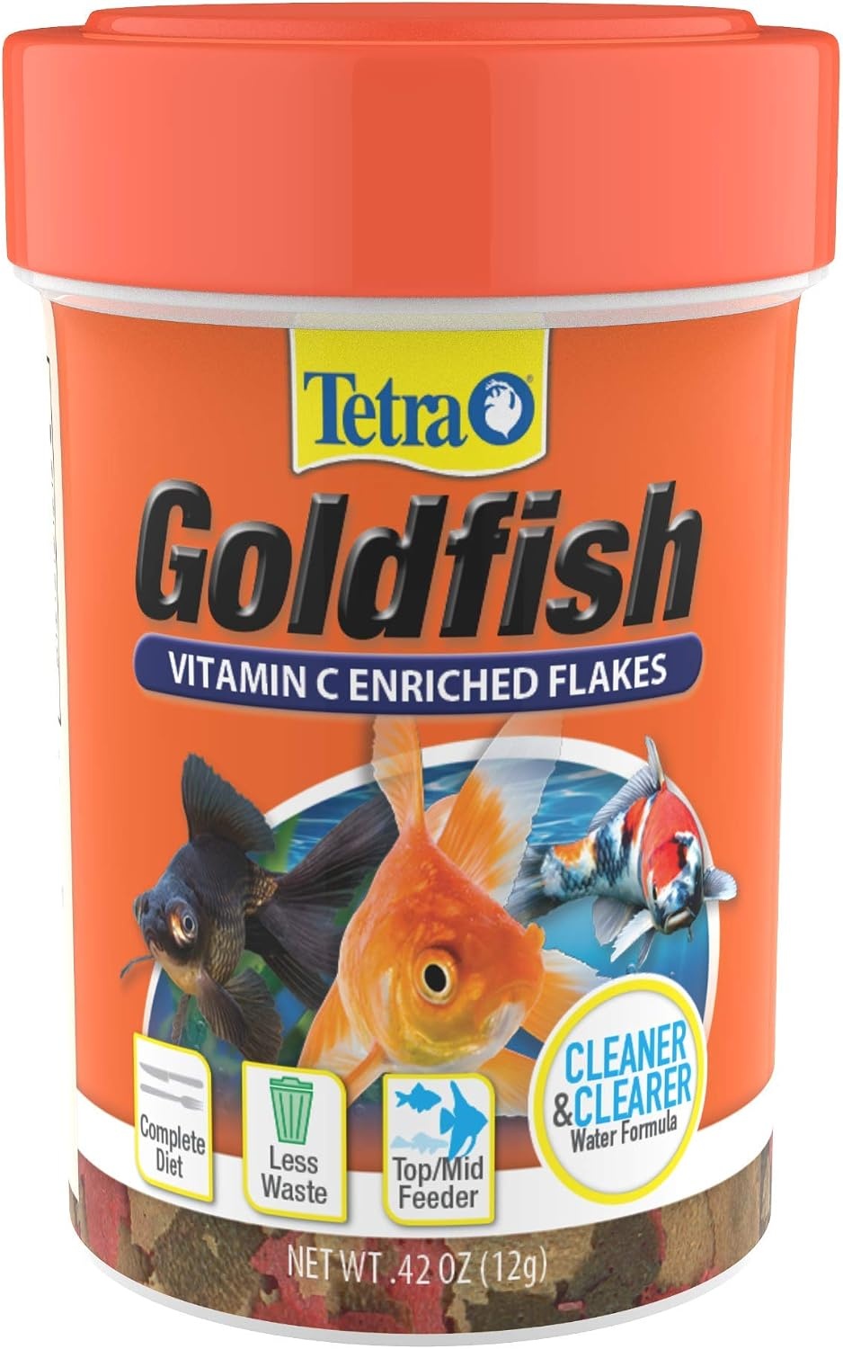 image:imageTetra Goldfish Variety Pellets Balanced Diet 187 Ounce042 Ounce Pack of 36