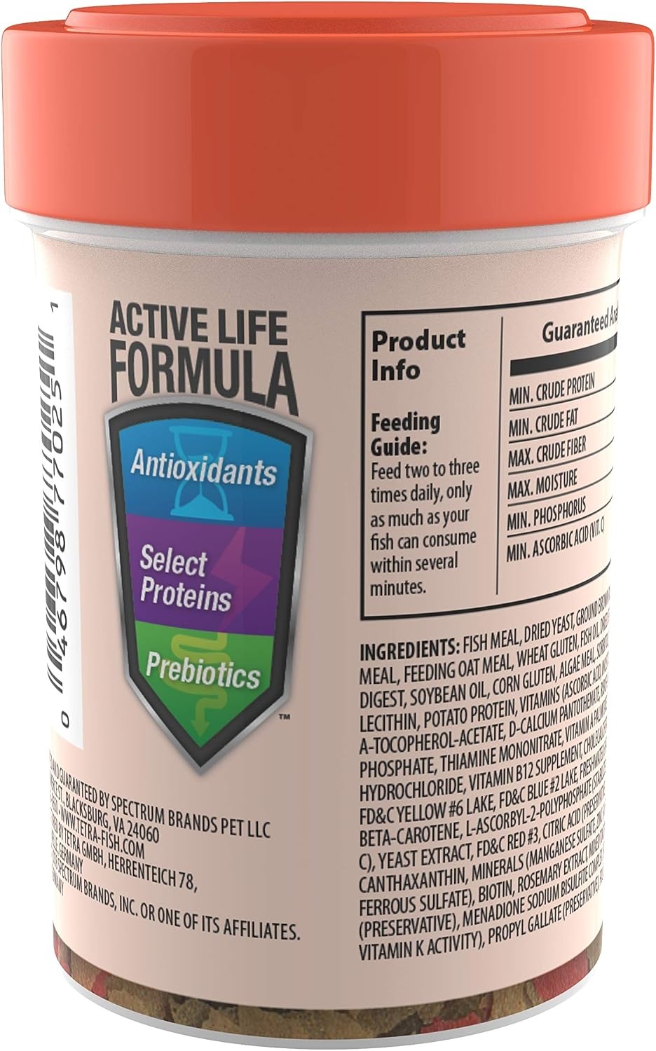 image:imageTetra Goldfish Variety Pellets Balanced Diet 187 Ounce042 Ounce Pack of 36