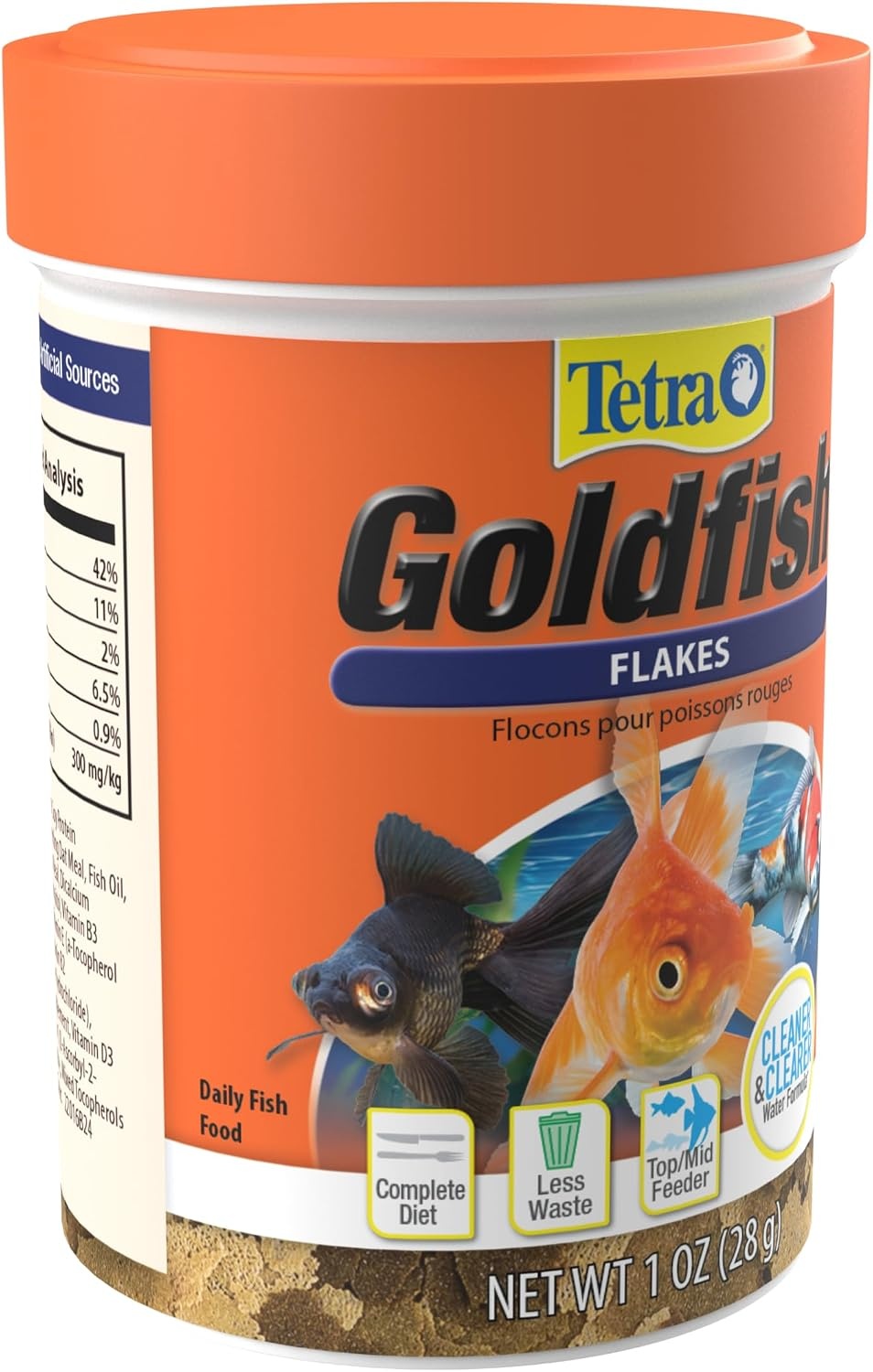 image:imageTetra Goldfish Variety Pellets Balanced Diet 187 Ounce1 Ounce Pack of 1