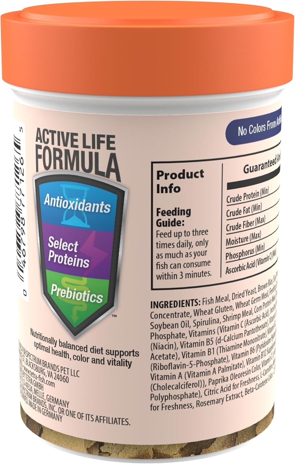 image:imageTetra Goldfish Variety Pellets Balanced Diet 187 Ounce1 Ounce Pack of 1