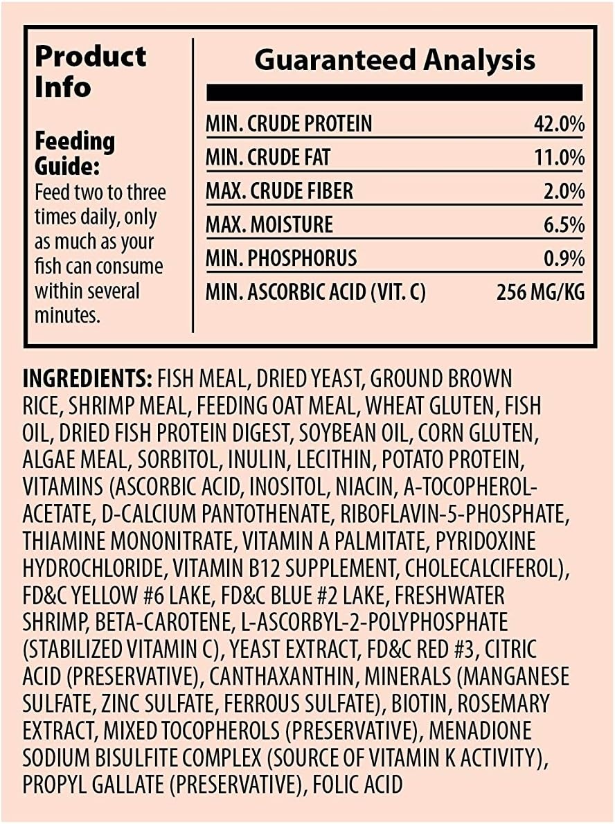 image:imageTetra Goldfish Variety Pellets Balanced Diet 187 Ounce1 Ounce Pack of 36