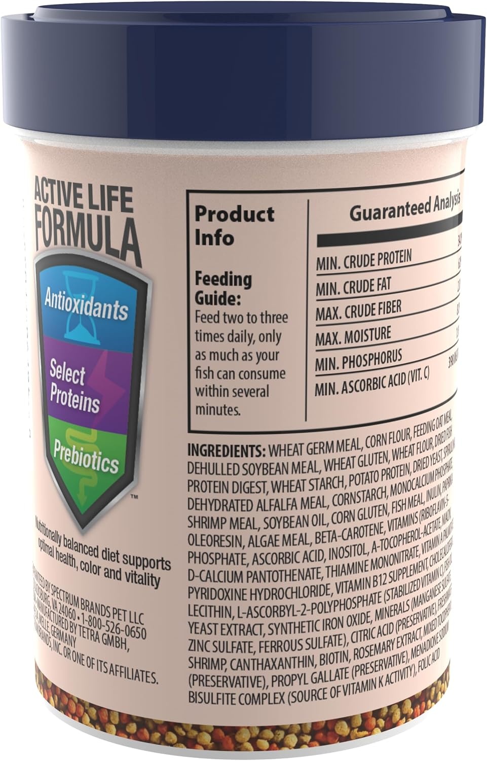 image:imageTetra Goldfish Variety Pellets Balanced Diet 187 Ounce187 Ounce Pack of 1