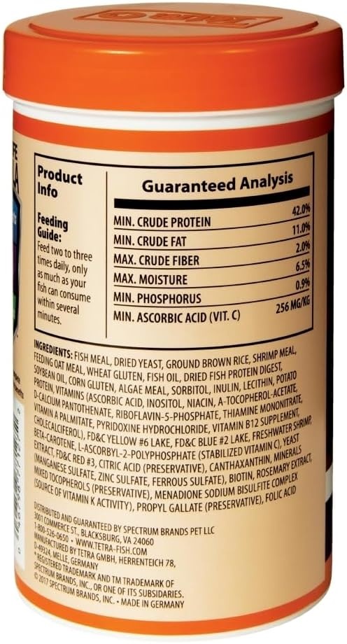 image:imageTetra Goldfish Variety Pellets Balanced Diet 187 Ounce22 Ounce Pack of 1
