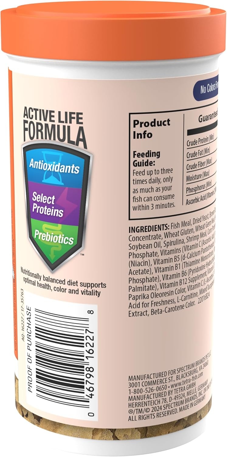 image:imageTetra Goldfish Variety Pellets Balanced Diet 187 Ounce353 Ounce Pack of 1