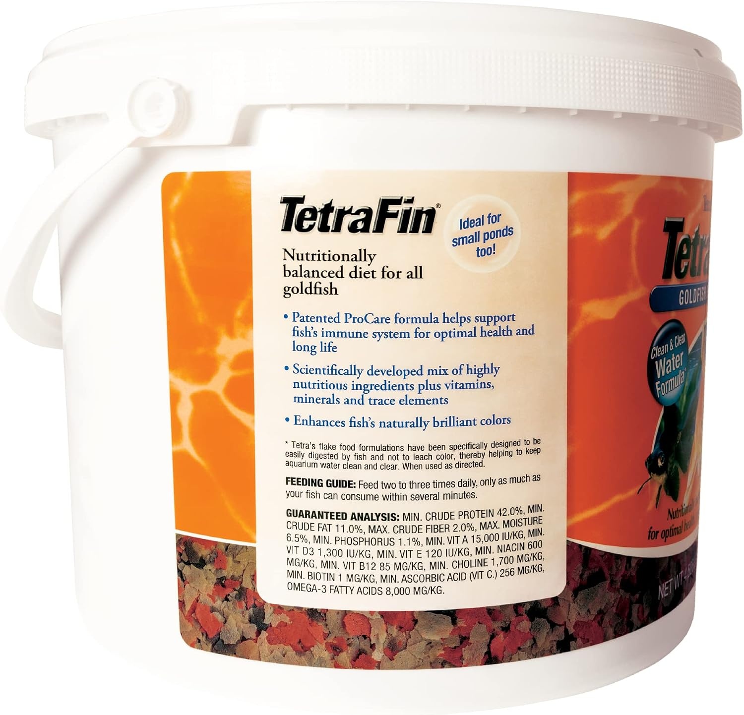 image:imageTetra Goldfish Variety Pellets Balanced Diet 187 Ounce452 Pound Pack of 1