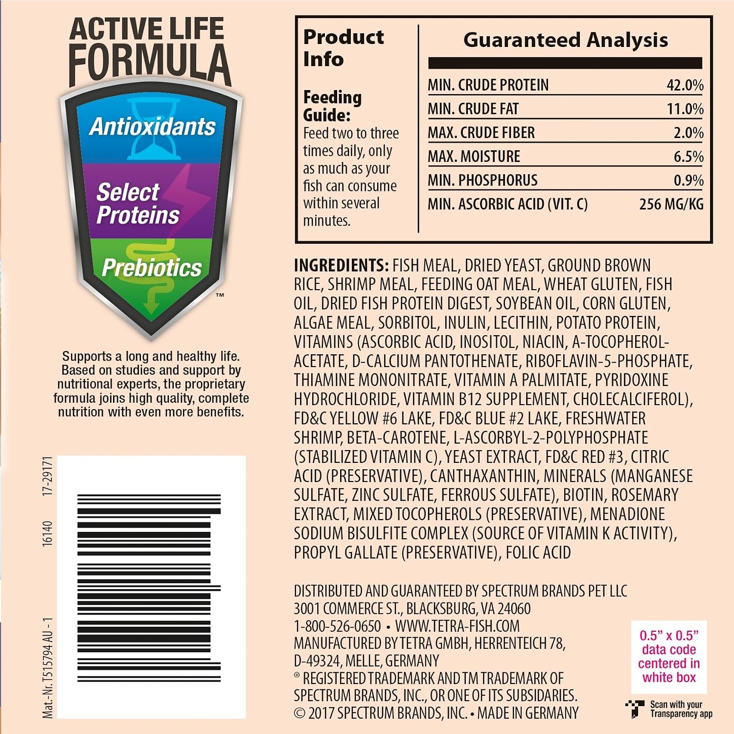image:imageTetra Goldfish Variety Pellets Balanced Diet 187 Ounce706 Ounce Pack of 2