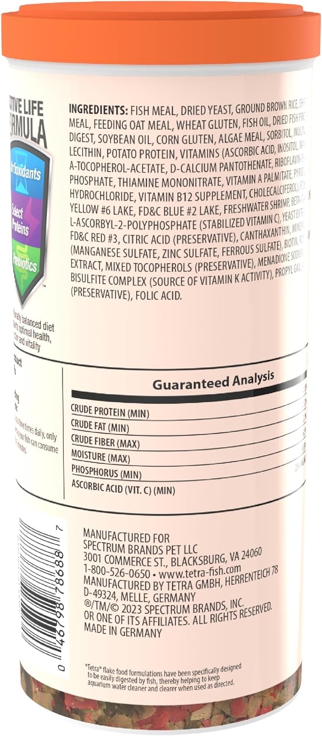 image:imageTetra Goldfish Variety Pellets Balanced Diet 187 Ounce881 Ounce Pack of 1