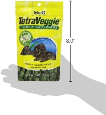 image:imageTetra PlecoWafers 86 Grams Nutritionally Balanced Fish Food For Algae Eaters 303 Ounce Pack of 1303 Ounce Pack of 1