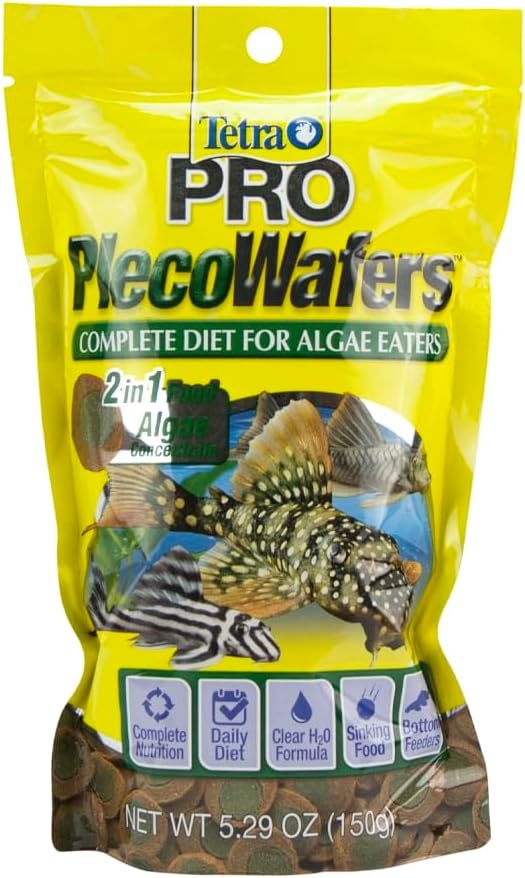 image:imageTetra PlecoWafers 86 Grams Nutritionally Balanced Fish Food For Algae Eaters 303 Ounce Pack of 1529 Ounce Pack of 1
