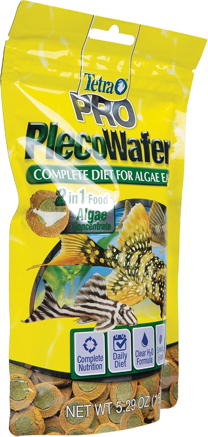 image:imageTetra PlecoWafers 86 Grams Nutritionally Balanced Fish Food For Algae Eaters 303 Ounce Pack of 1529 Ounce Pack of 2