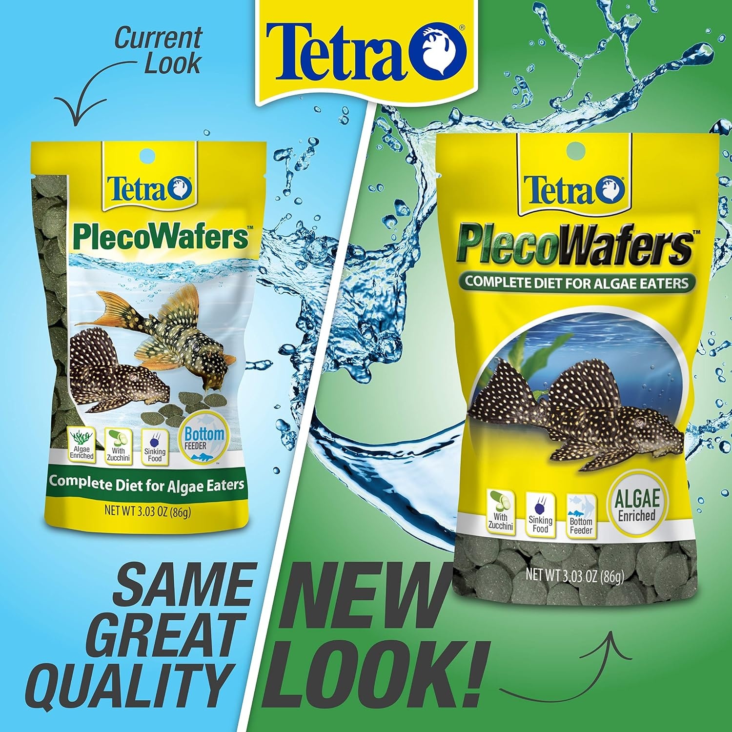 image:imageTetra PlecoWafers Nutritionally Balanced Fish Food For Algae Eaters 303 OZ Pack of 24