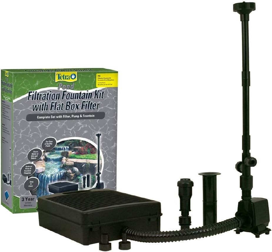 image:imageTetra Pond Filtration Fountain Kit Includes 3 Fountain Attachments75 to 250 gal