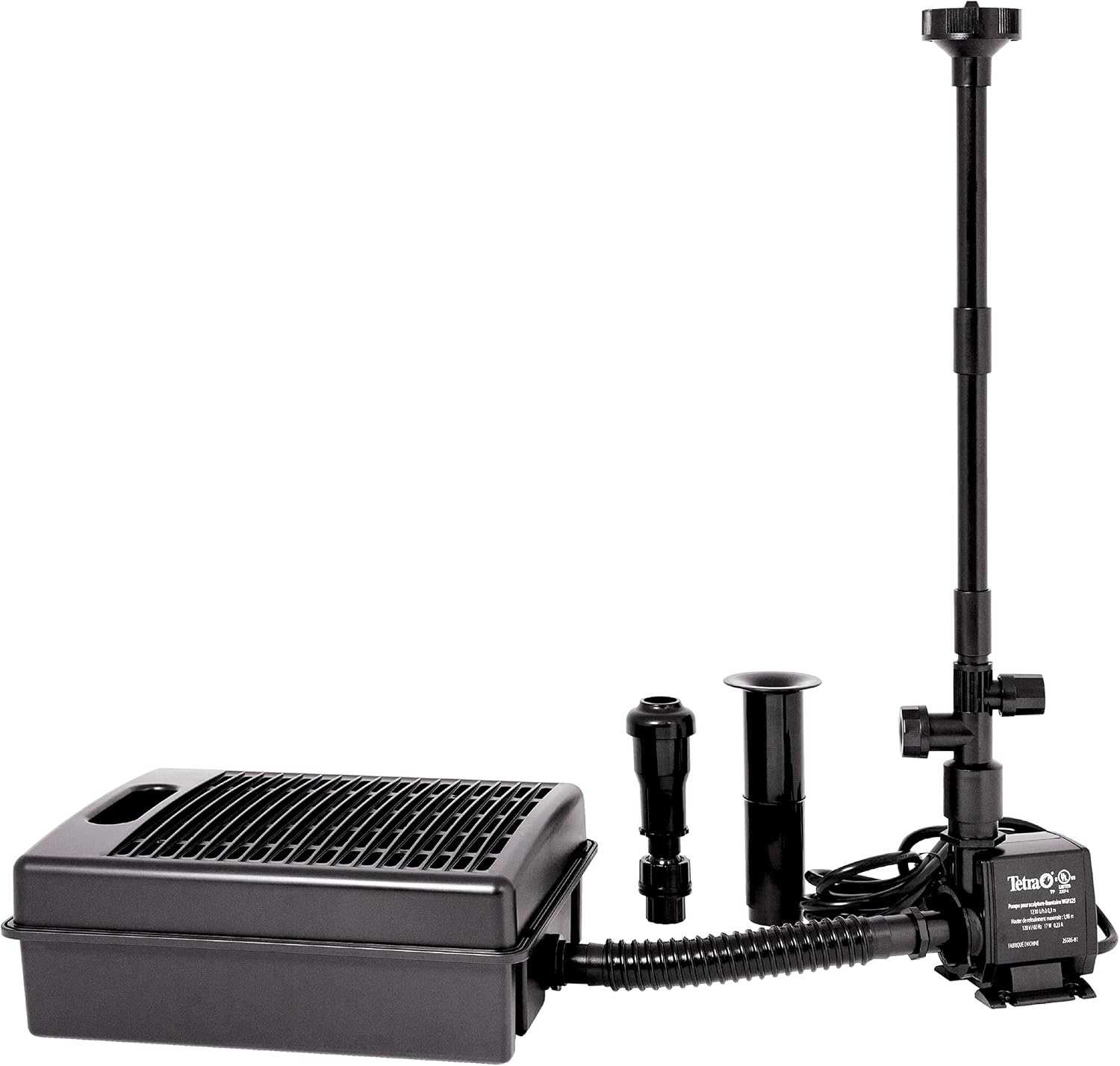 image:imageTetra Pond Filtration Fountain Kit Includes 3 Fountain Attachments75 to 250 gal