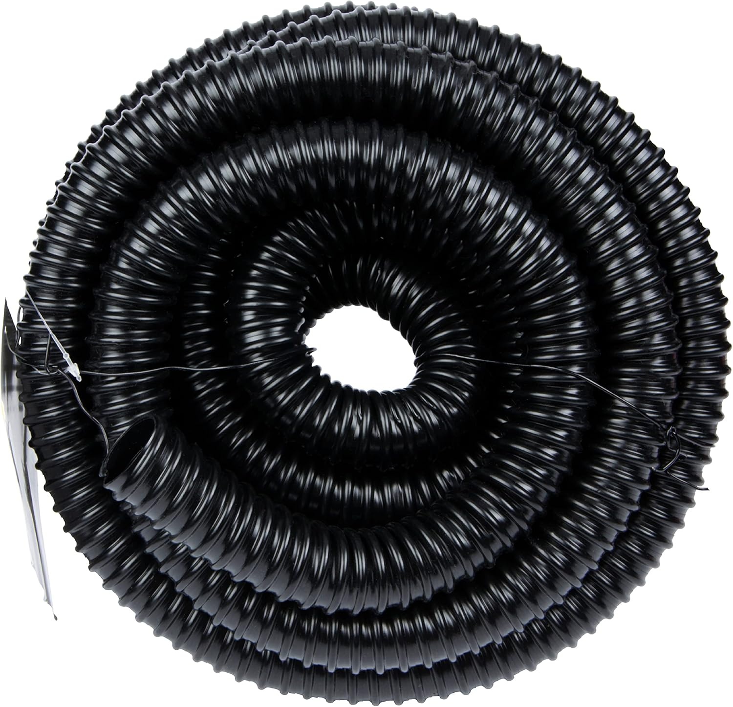 image:imageTetra Pond Pond Tubing 1 Inch Inner Diameter 20 Feet Long Connects Pond Components Black 19736