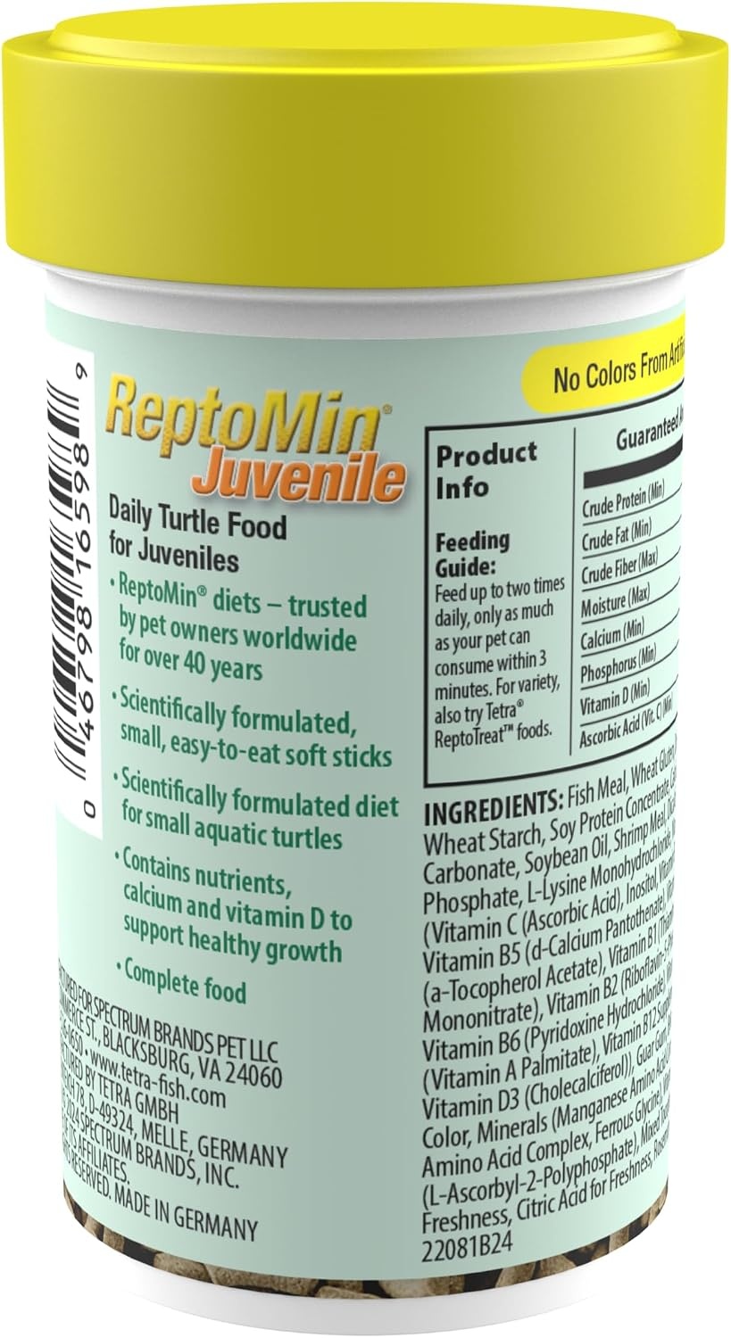image:imageTetra ReptoMin Baby Floating Food Sticks 092Oz 26g003 Ounce Pack of 36