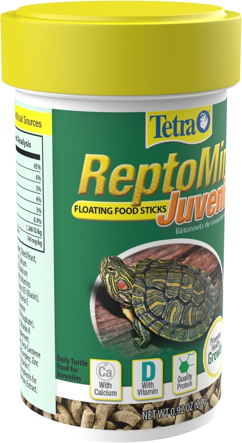 image:imageTetra ReptoMin Baby Floating Food Sticks 092Oz 26g092 Ounce Pack of 1