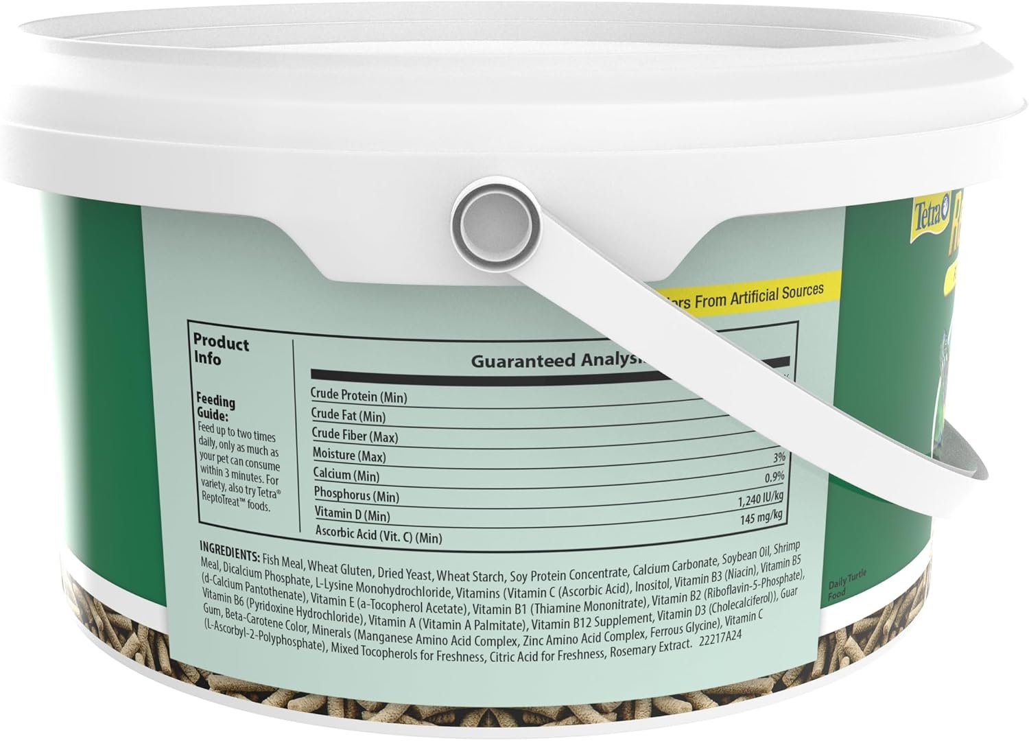 image:imageTetra ReptoMin Floating Food Sticks Food for Aquatic Turtles Newts and Frogs 1059 oz Pack of 1126 Pound Pack of 1