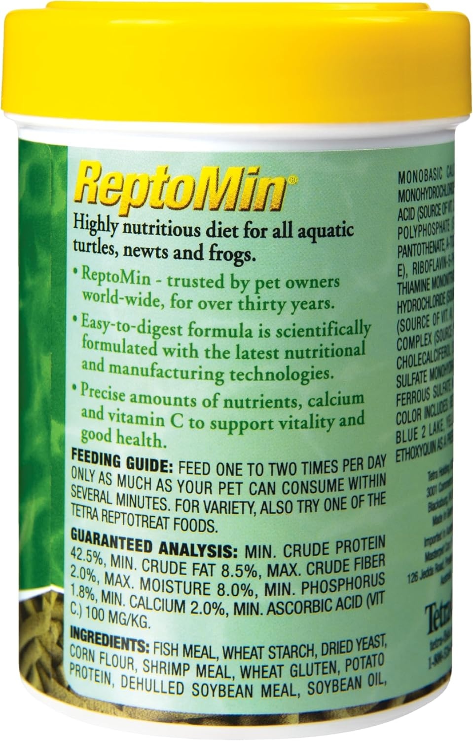 image:imageTetra ReptoMin Floating Food Sticks Food for Aquatic Turtles Newts and Frogs 1059 oz Pack of 1194 Ounce Pack of 1