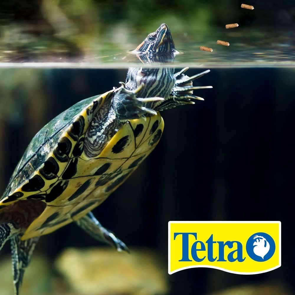 image:imageTetra ReptoMin Floating Food Sticks Food for Aquatic Turtles Newts and Frogs 1059 oz Pack of 1194 Ounce Pack of 2