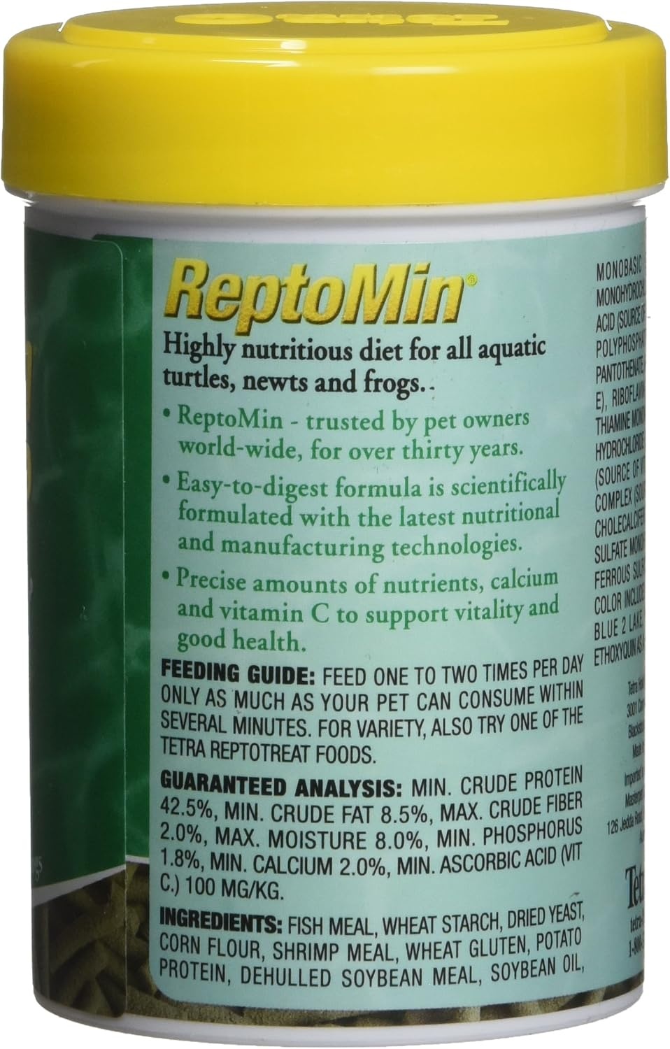image:imageTetra ReptoMin Floating Food Sticks Food for Aquatic Turtles Newts and Frogs 1059 oz Pack of 1194 Ounce Pack of 2