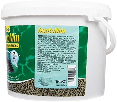 image:imageTetra ReptoMin Floating Food Sticks Food for Aquatic Turtles Newts and Frogs 1059 oz Pack of 1638 Pound Pack of 4