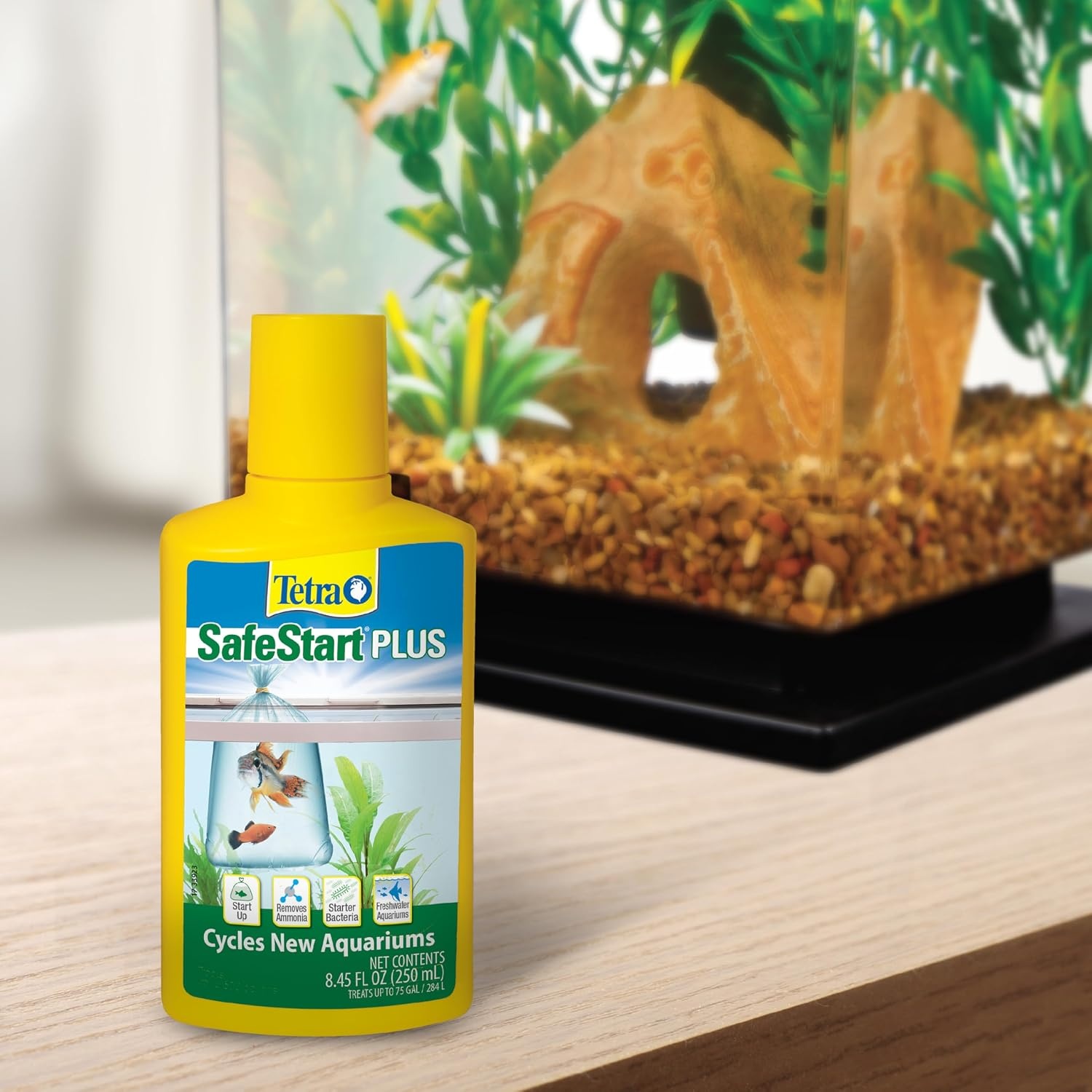 image:imageTetra SafeStart Plus For Newly SetUp Fish aquariums 100 ml 338Ounce250 ml 845Ounce