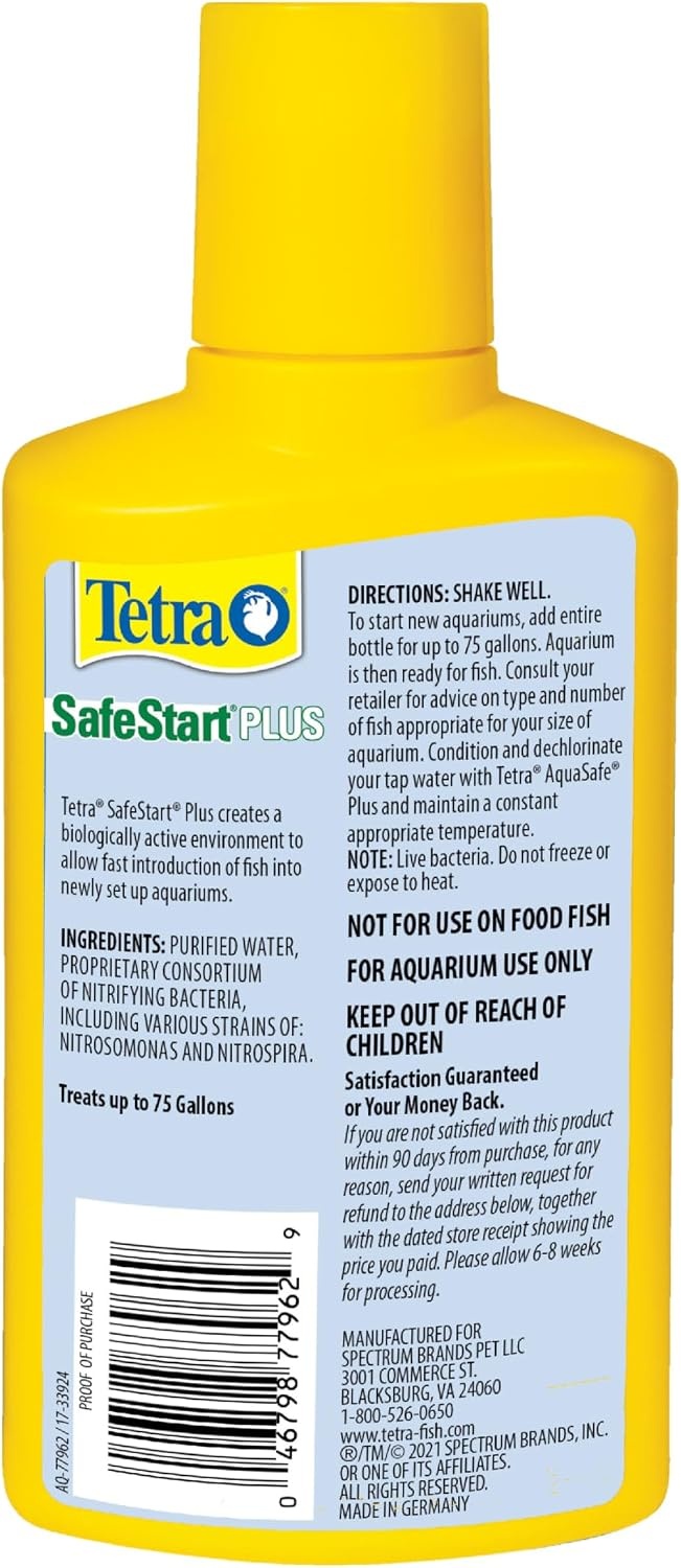 image:imageTetra SafeStart Plus For Newly SetUp Fish aquariums 100 ml 338Ounce250 ml 845Ounce