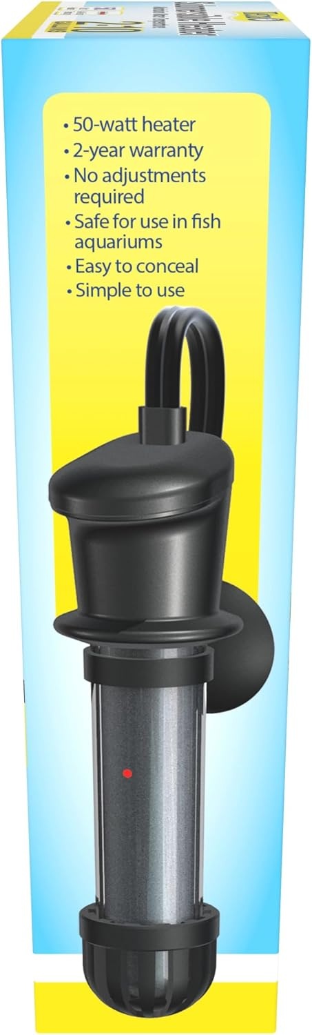 image:imageTetra Submersible Heater With Electronic Thermostat 200Watt210 Gallon