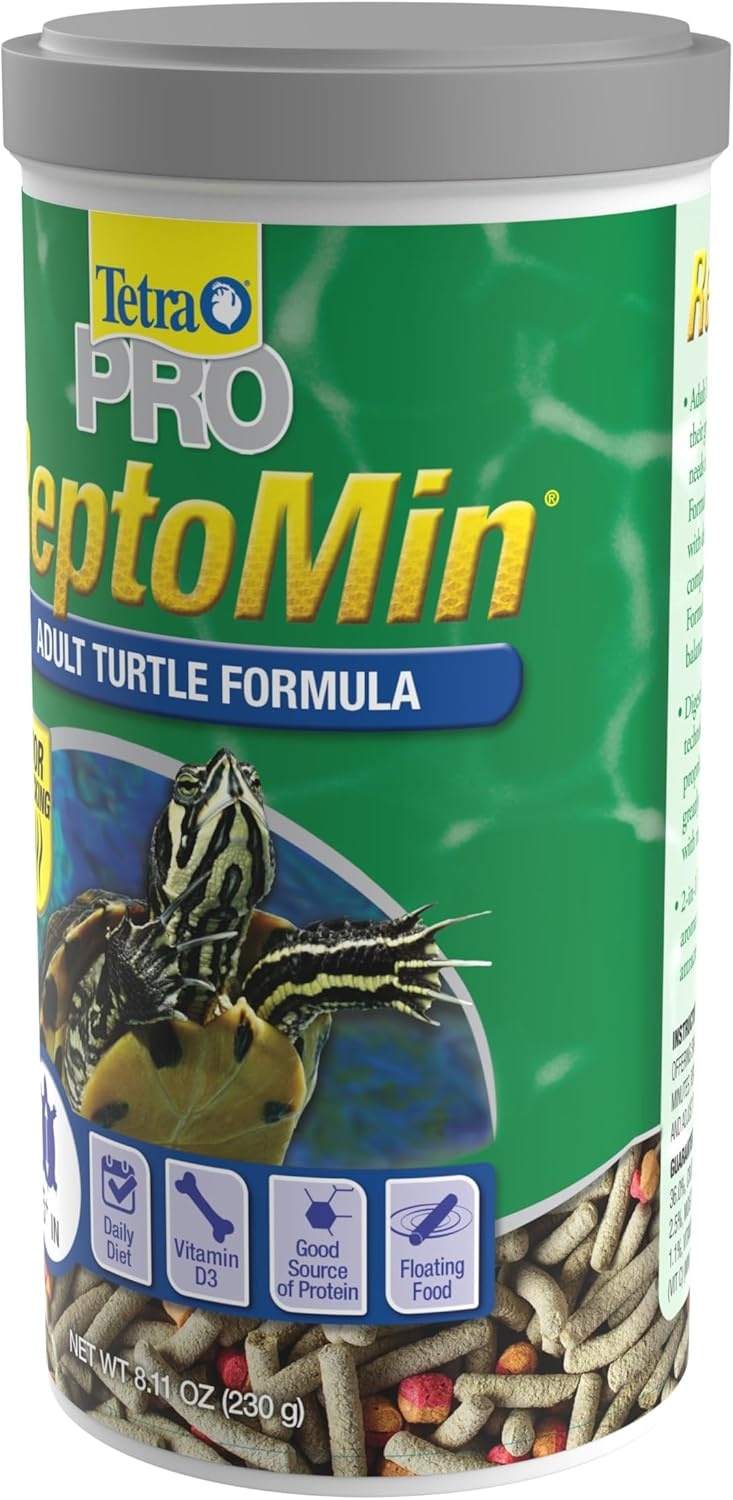 image:imageTetra TetraFauna PRO ReptoMin Pro Sticks Adult Turtle Formula Daily Diet for Aquatic Turtles 811 ozAdult Turtle
