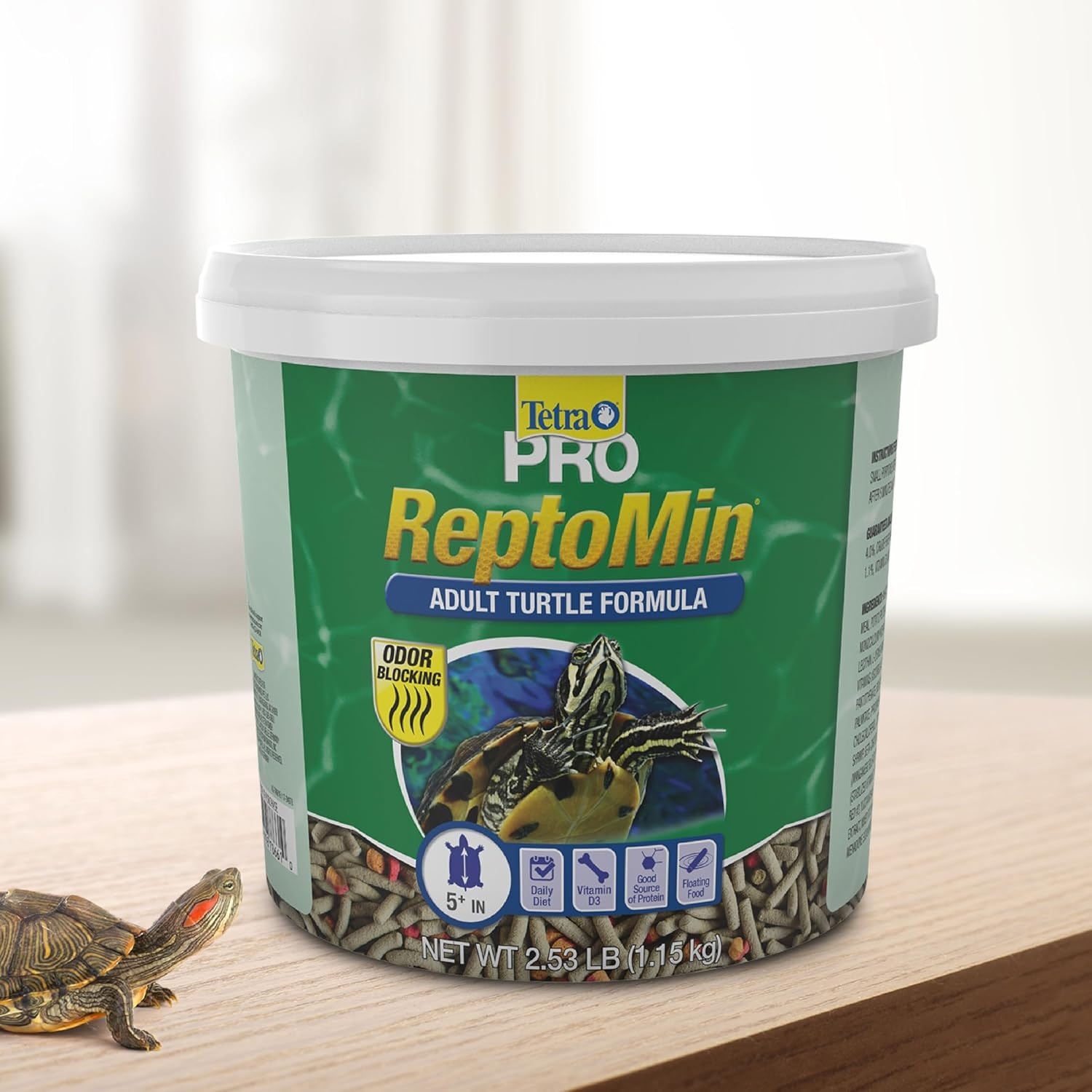 image:imageTetra TetraFauna PRO ReptoMin Pro Sticks Adult Turtle Formula Daily Diet for Aquatic Turtles 811 ozAdult Turtle