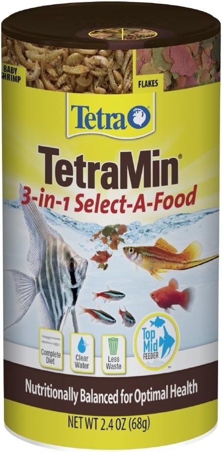 image:imageTetra TetraMin SelectAFood 24 Ounces Fish Flakes Variety Pack24 Ounce Pack of 1