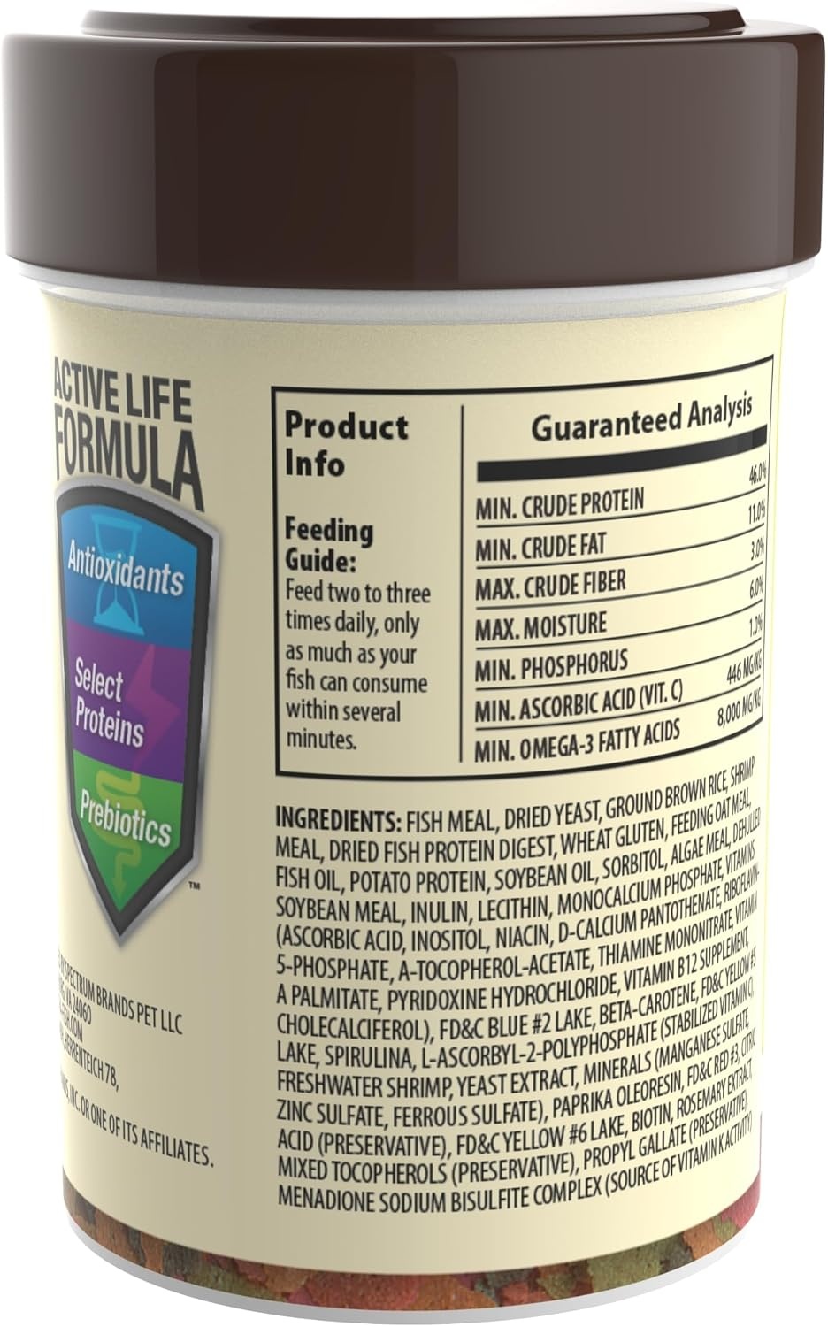 image:imageTetra TetraMin Tropical Flakes 452 Pounds Nutritionally Balanced Diet For Aquarium Fish042 Ounce Pack of 2
