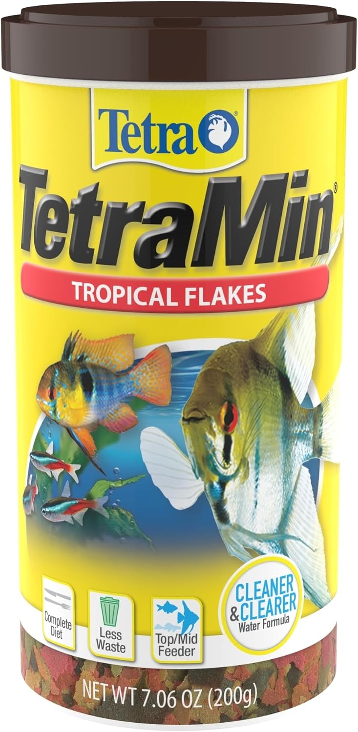 image:imageTetra TetraMin Tropical Flakes 452 Pounds Nutritionally Balanced Diet For Aquarium Fish706 Ounce Pack of 12