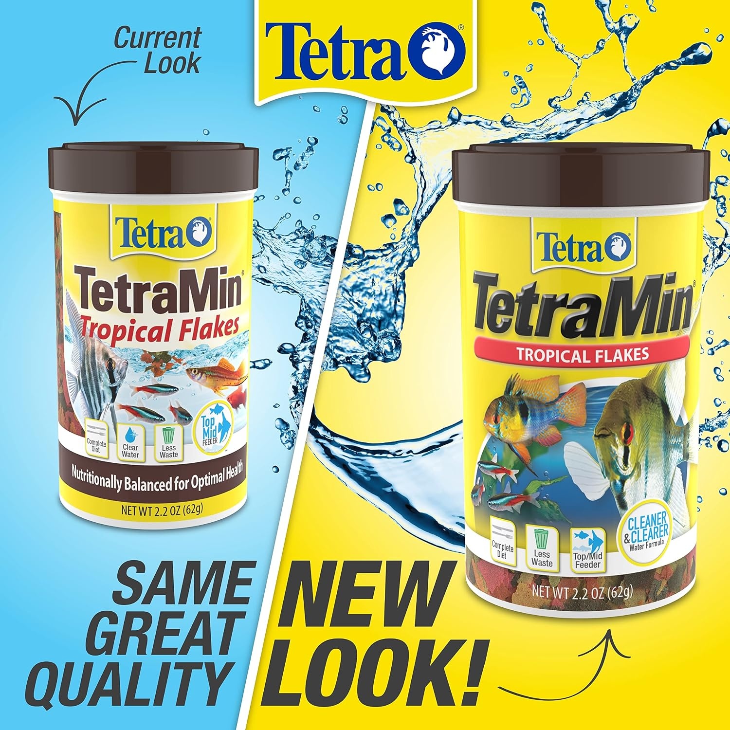 image:imageTetra TetraMin Tropical Flakes 452 Pounds Nutritionally Balanced Diet For Aquarium Fish706 Ounce Pack of 12