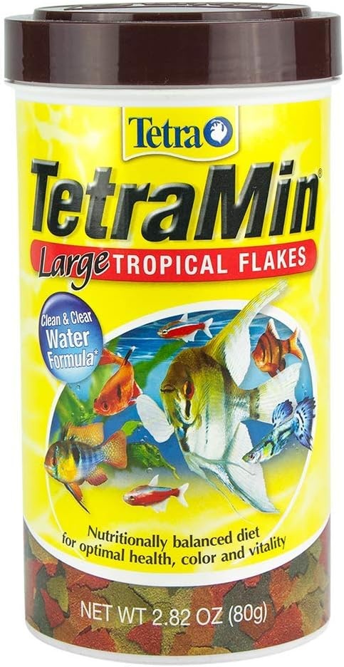 image:imageTetra TetraMin XL Tropical Flakes 282 Ounces Large Flakes Nutritionally Balanced Fish Food Tetra TetraMin Large Tropical Fish Flake Food 282 oz282 Ounce Pack of 1